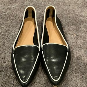 JCrew leather flats